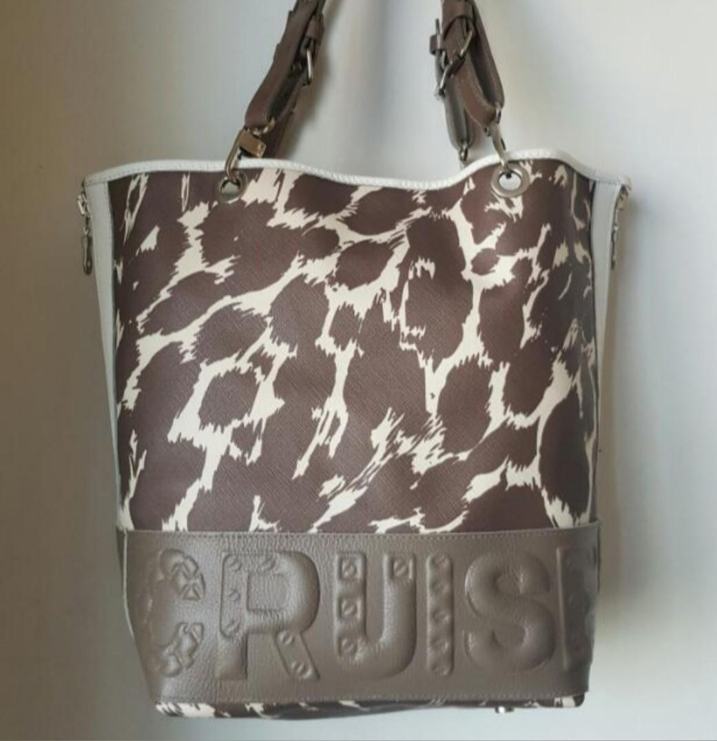 BARBARA RIHL Ladies Calfskin Tote In TAUPE
