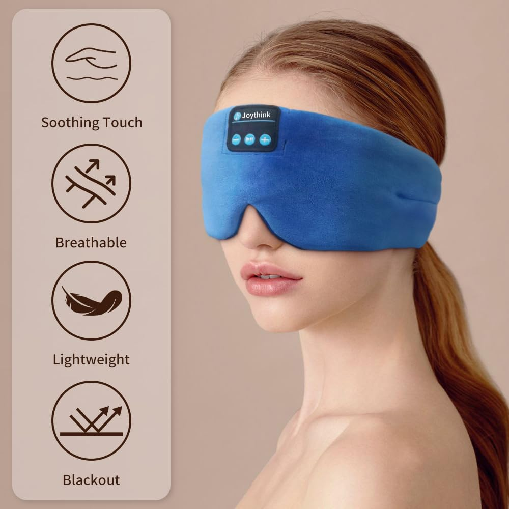 Joythink Bluetooth Sleep Mask - Blue - photo 2