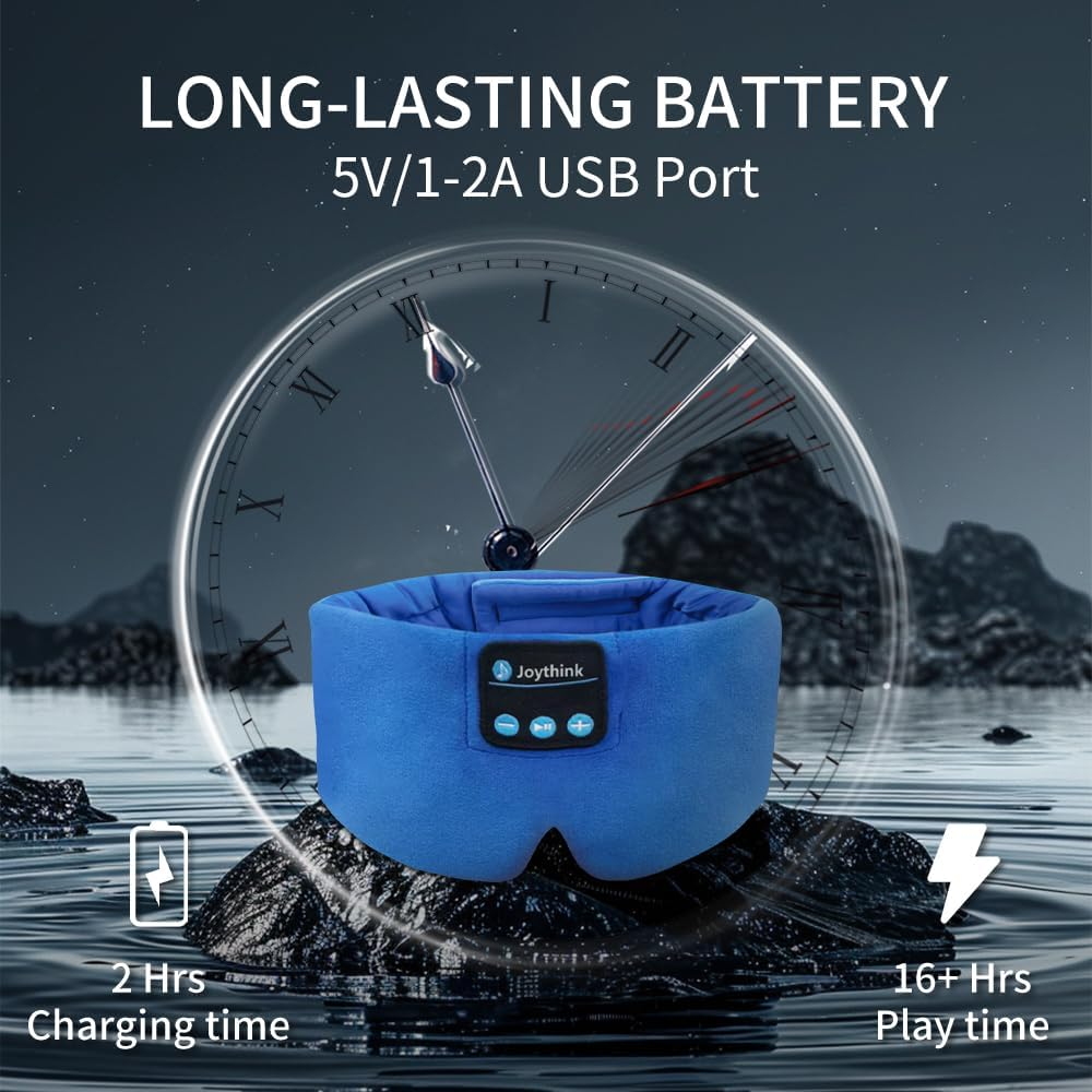 Joythink Bluetooth Sleep Mask - Blue - photo 4