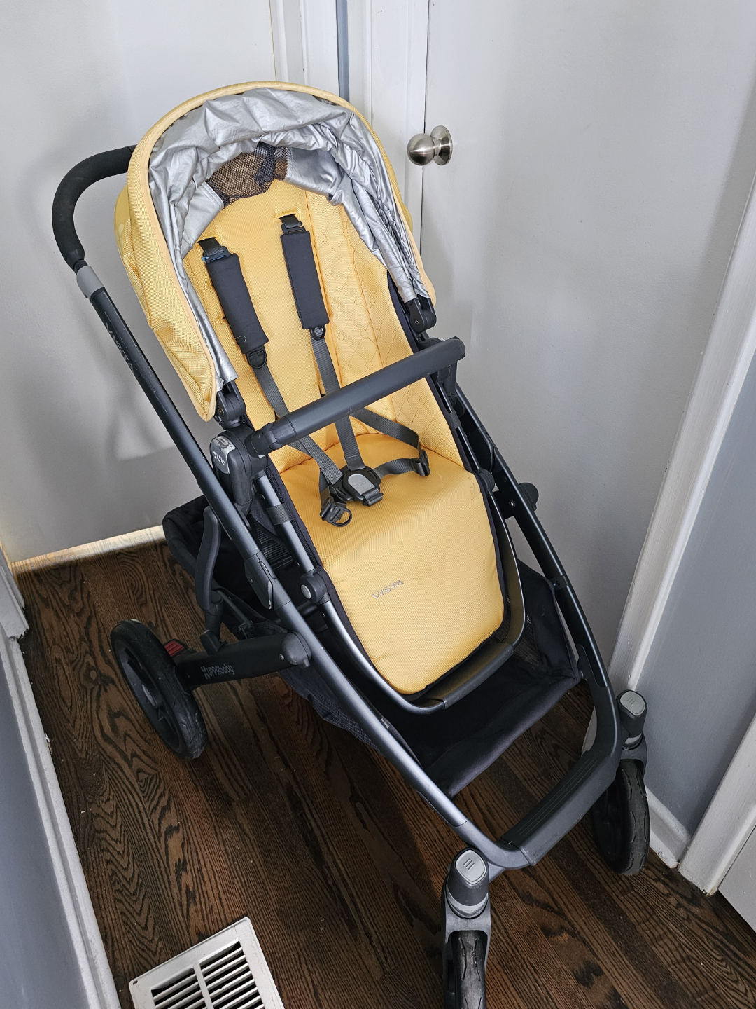 Yellow UPPAbaby Vista Stroller
