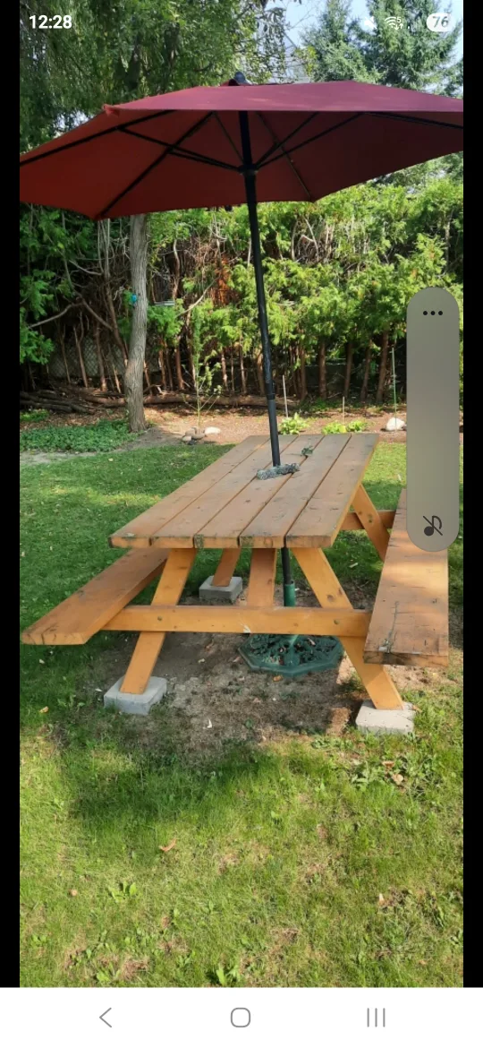 Picnic table image indicator(3)