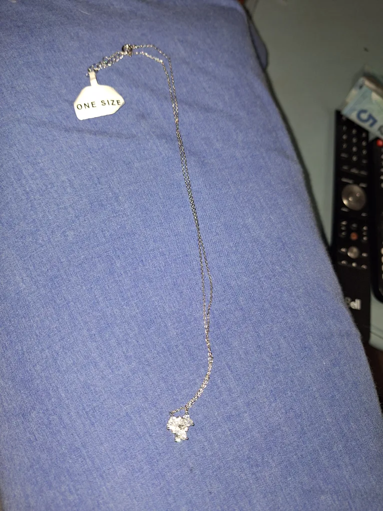 Silver Tone Necklace - One Size thumbnail