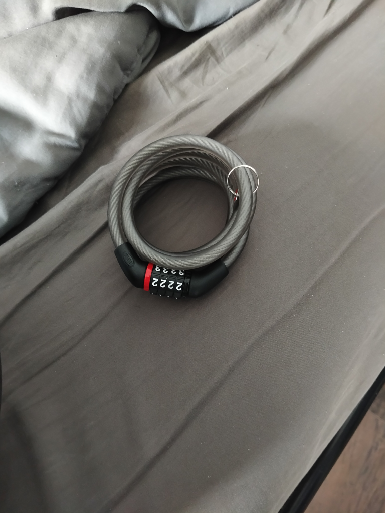 Brand New Watchdog 100 Combination Bike Lock