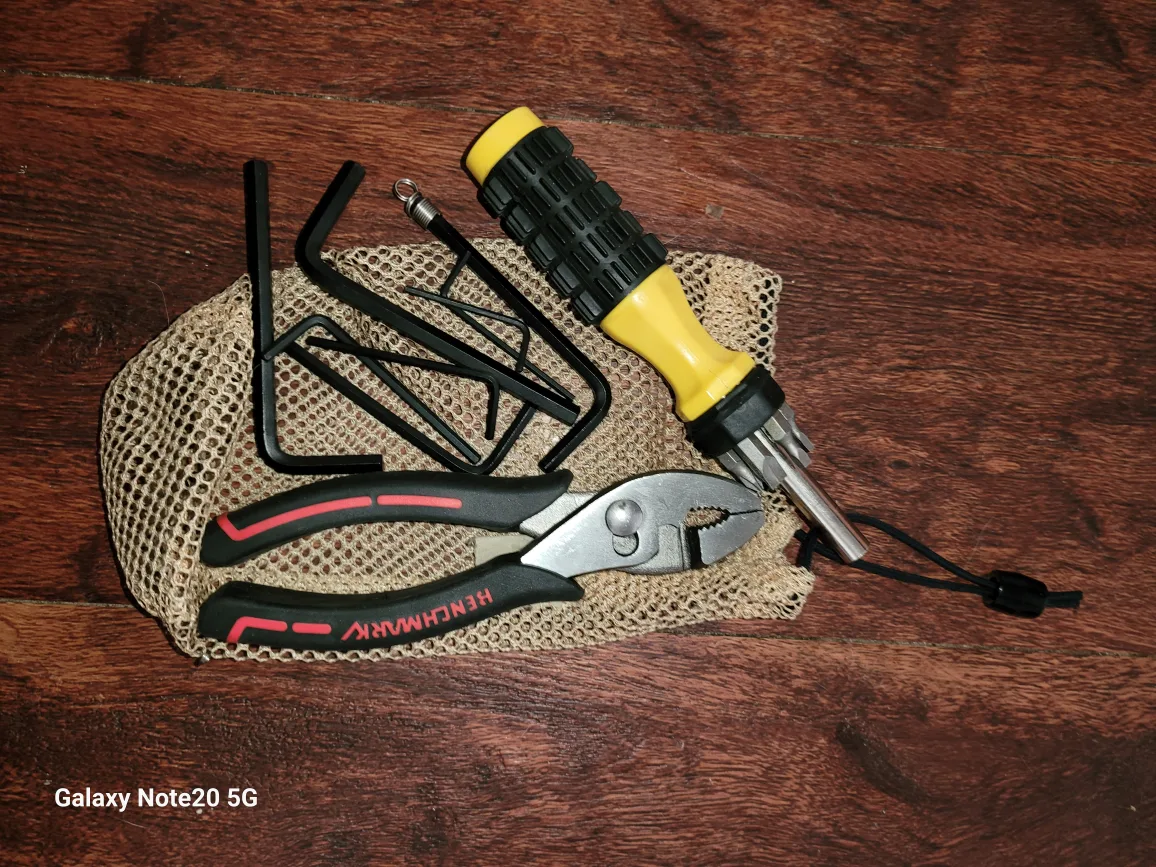 tool Kit with Pliers, Screwdriver, and Allen Keys thumbnail