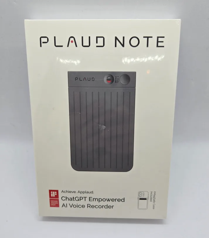 PLAUD Note Voice Recorder w/ Case - Transcribe & AI Summarize thumbnail