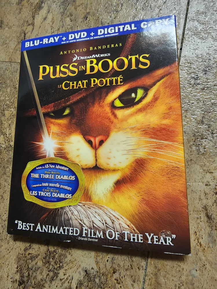 Puss in Boots Blu-Ray/DVD + Digital Copy thumbnail