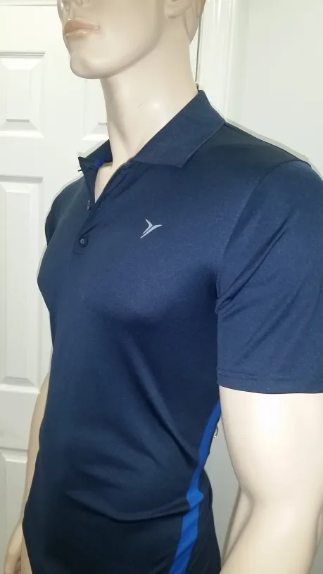 EUC - Men's Old Navy Active Performance Navy Blue Polo Shirt image indicator(2)
