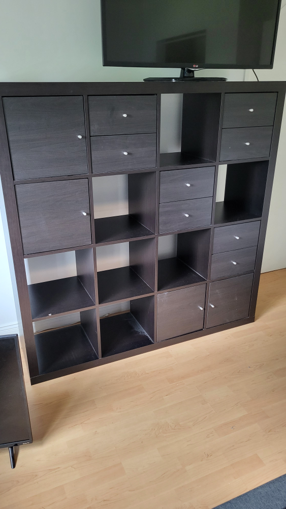 IKEA Kallax Shelf Unit - Dark Brown
