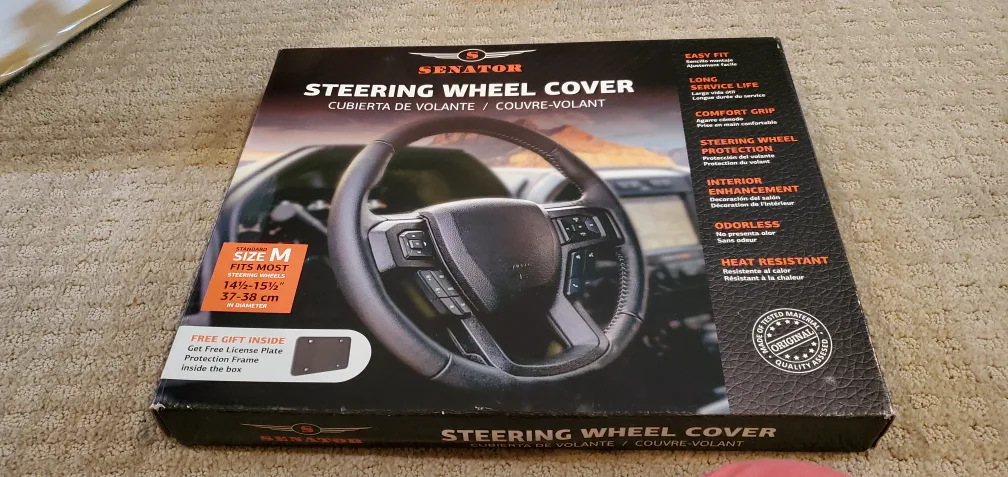 Senator Steering Wheel Cover - Size M thumbnail