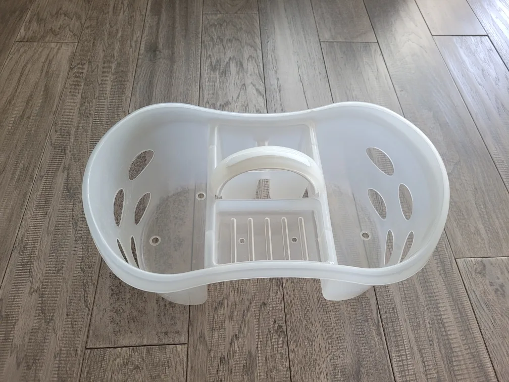 White Plastic Bathtub Caddy thumbnail