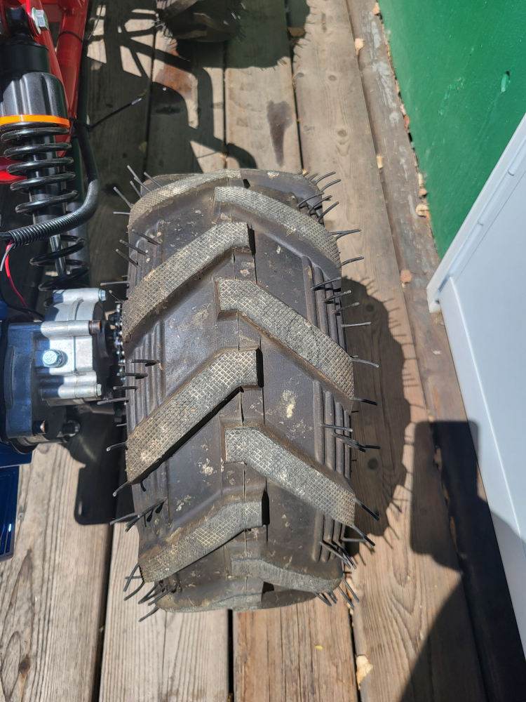 Off-Road Go-Kart with Studded Tires - photo 3