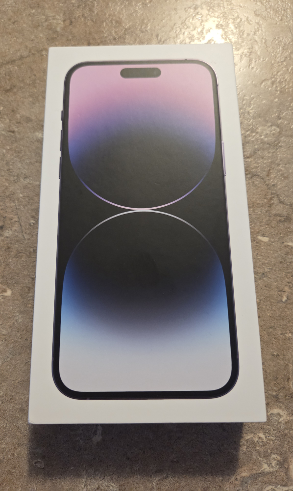 256GB iPhone 14 Pro Max Deep Purple + Accessories - photo 3