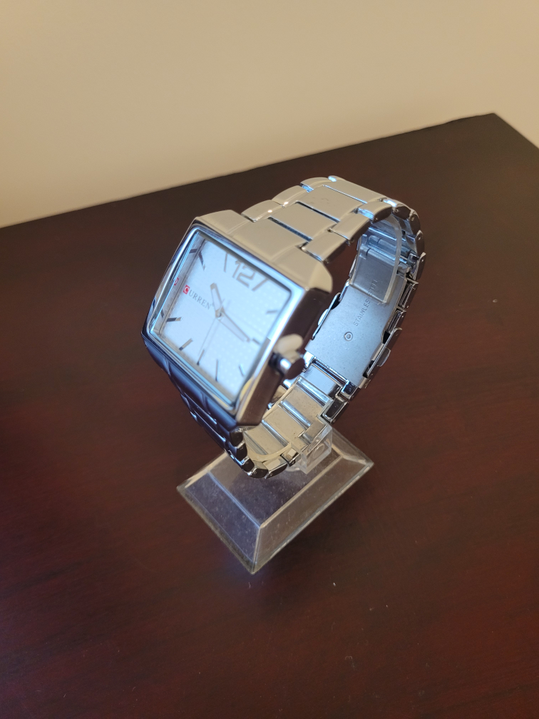New Men’s Curren Rectangular Fashion Watch - photo 3