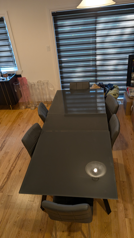Glass Modern Dining Table