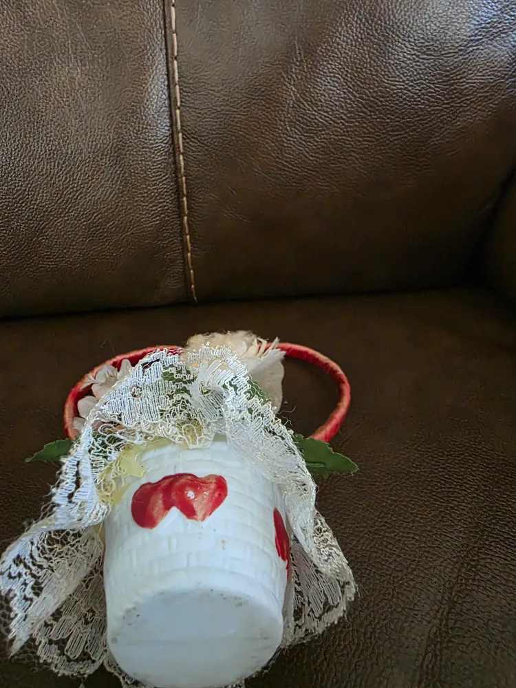 Vintage Swan Heart Decoration#freecycle image indicator(2)