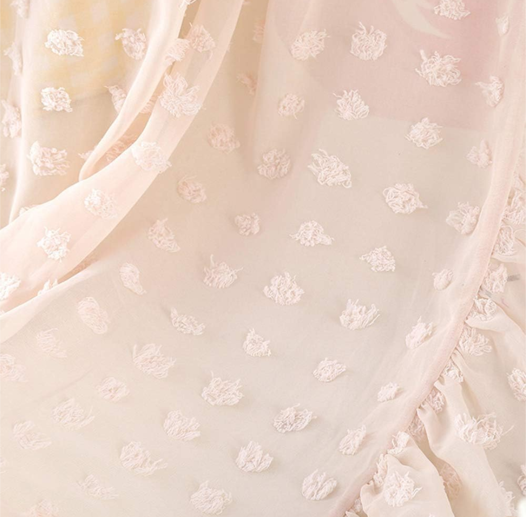 beige chiffon canopy - photo 2