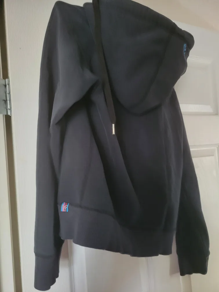 TNA Navy Blue Zip-Up Hoodie image indicator(2)