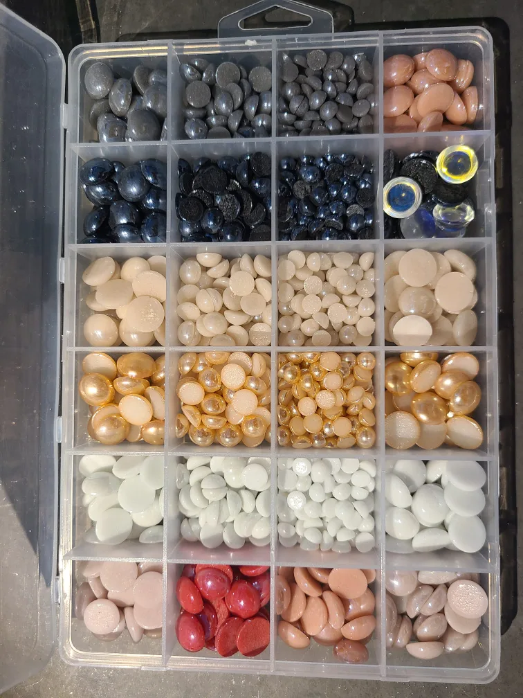 ceramic half round Mosaic tiles thumbnail