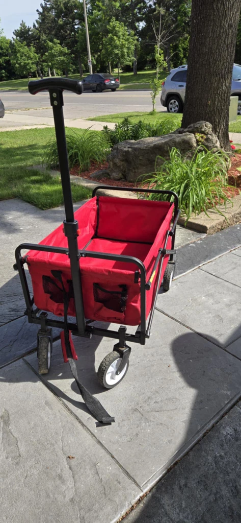 Red Folding Wagon