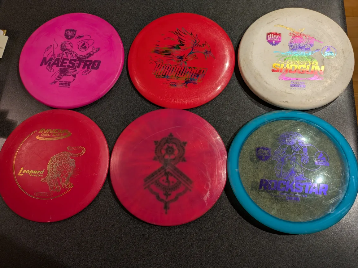 Disc Golf Discs (Price is for all of them) thumbnail