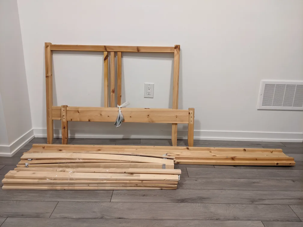 Single Bed Frame (Extra Slatted Bed Base) thumbnail