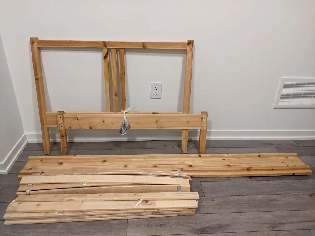 Single Bed Frame (Extra Slatted Bed Base) image indicator(2)