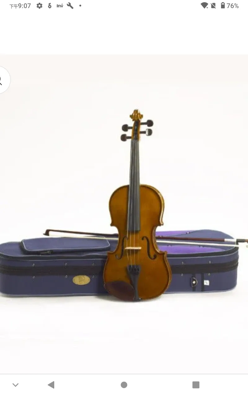stentor student Violin with Case 1/8 size thumbnail