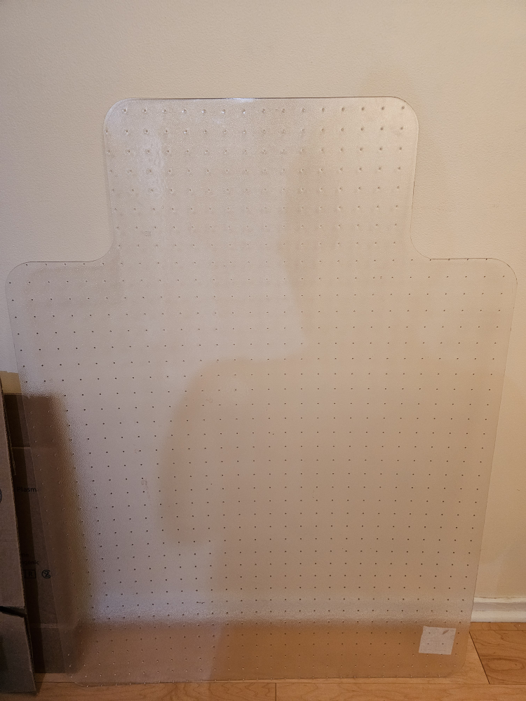 Clear Office Chair Mat for Carpeted Floors