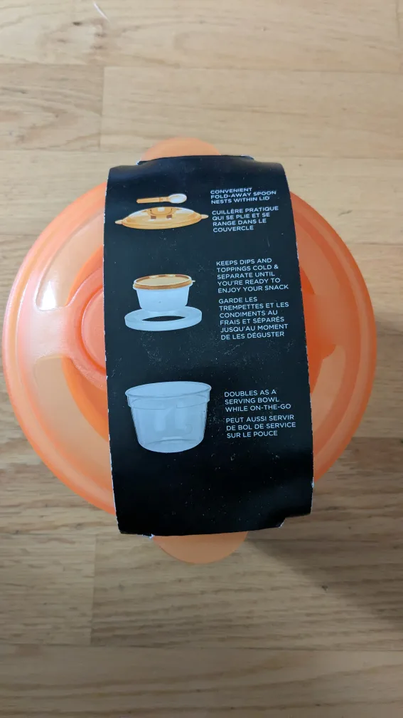🥕 💚  food container with lid and spoon thumbnail