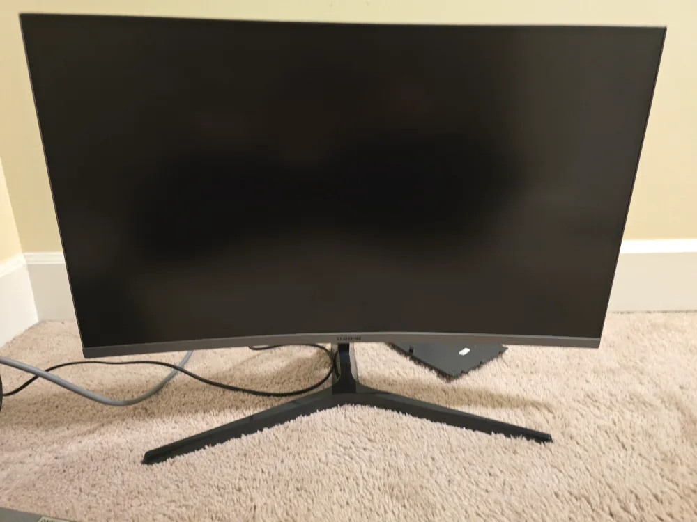 Samsung Series Curved 27" Gaming WQHD Monitor Dark Grey, thumbnail