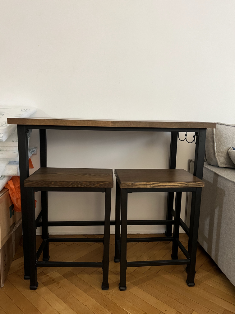 Counter Height Dining Set with Stools