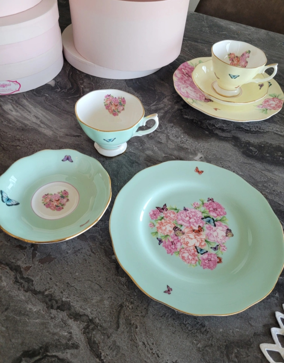 Royal Albert Miranda Kerr Tea Set(Mint green) - photo 4