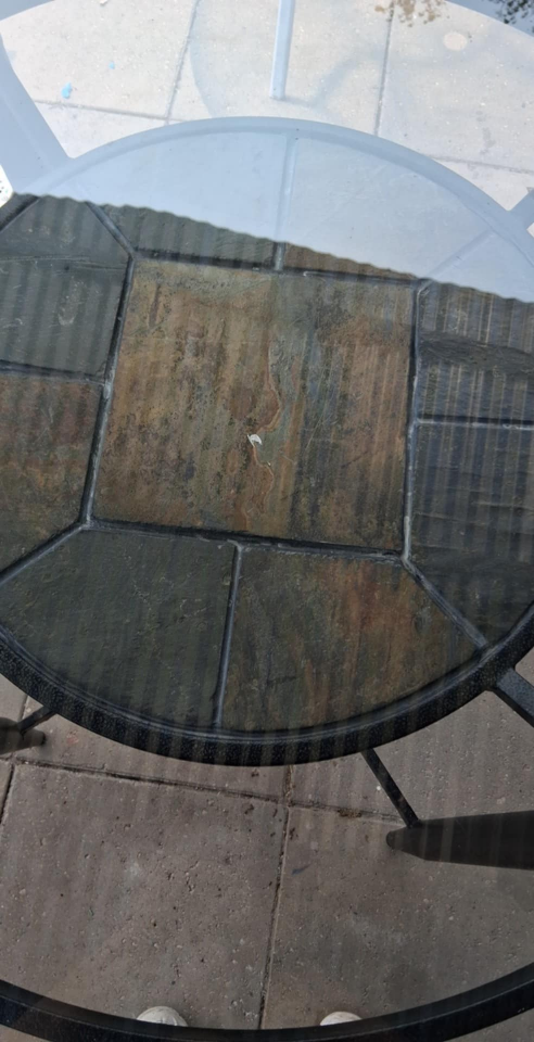 Round Glass Table