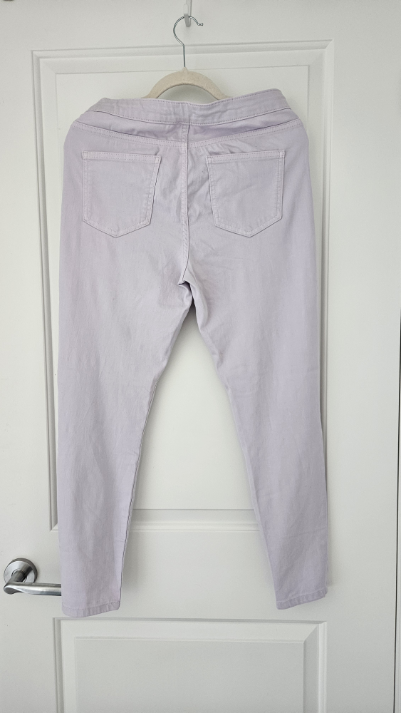 NEGOTIABLE - M&S Lilac Skinny Short Pants - Size 12 - photo 3