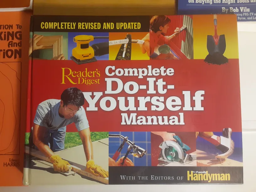 Handyman, Construction & DIY Books | $5 Each image indicator(2)