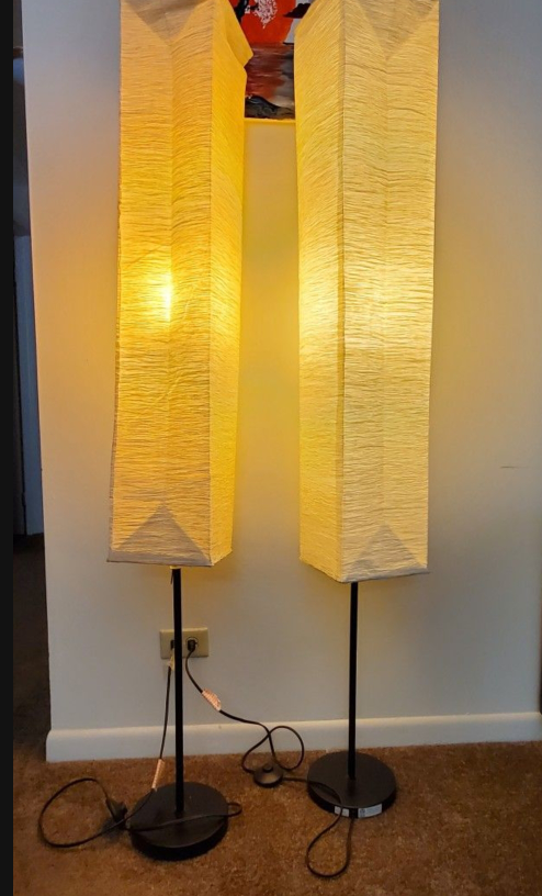 Japanese Paper Floor Lamps