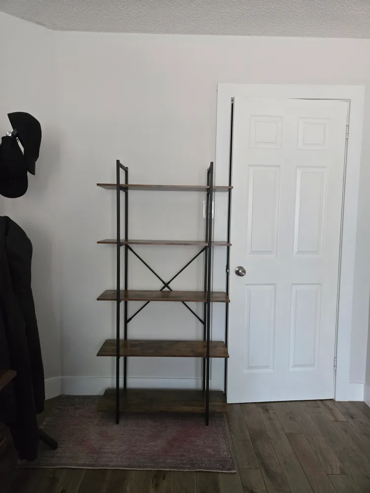 Bookshelf with Metal Frame thumbnail
