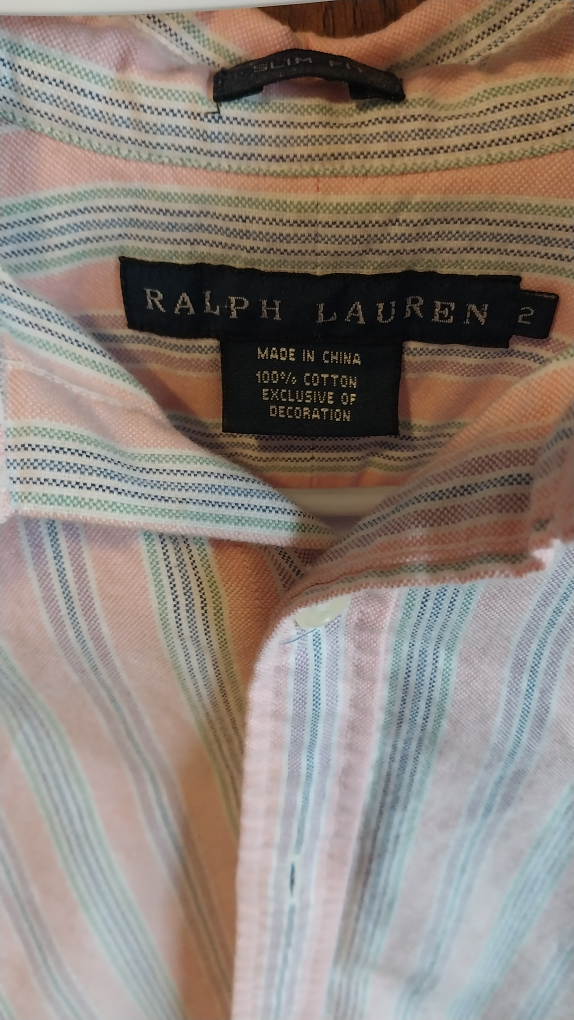 Pink and Blue Ralph Lauren Shirt - photo 2