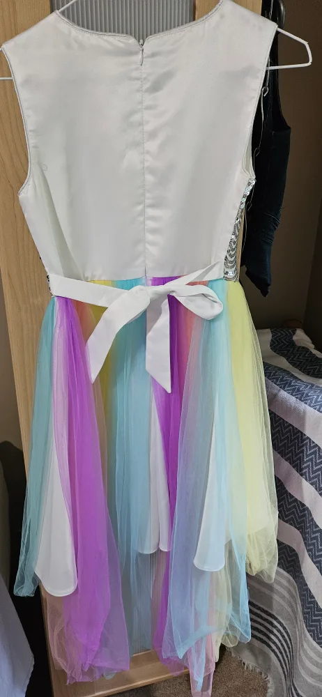 Sunny Fashion Girls Rainbow Dress thumbnail