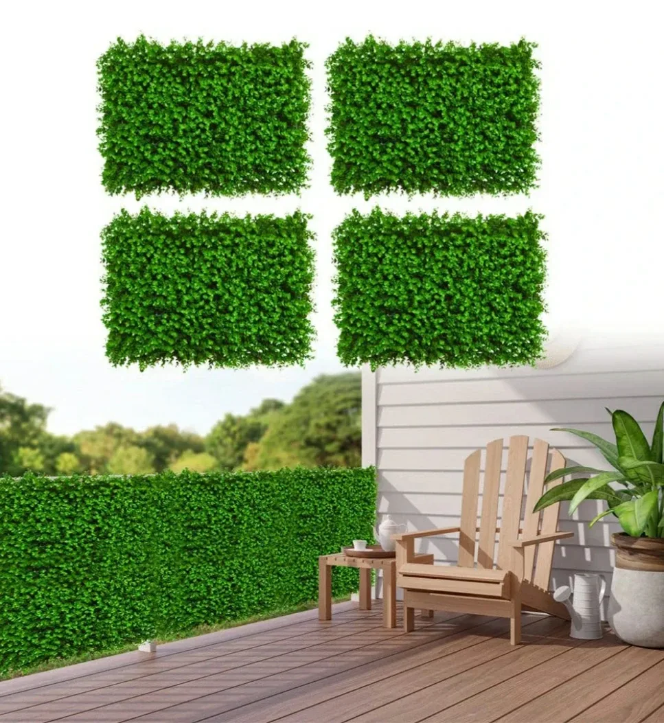 Artificial Boxwood Hedge Wall Panels thumbnail