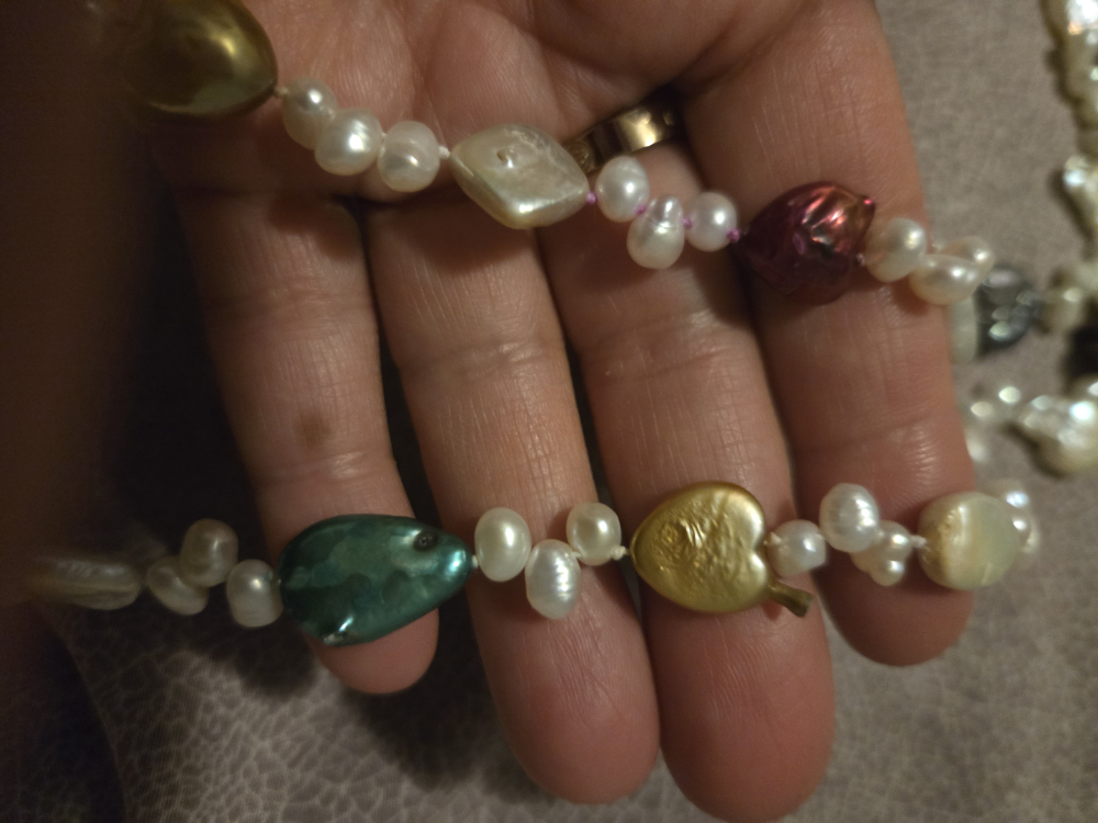 Unique Pearl Necklace 65" - photo 5