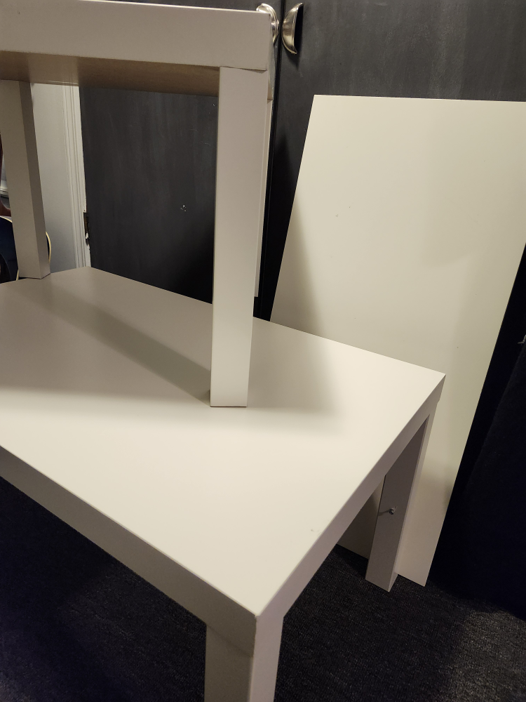 LACK White Coffee Table Set - photo 3