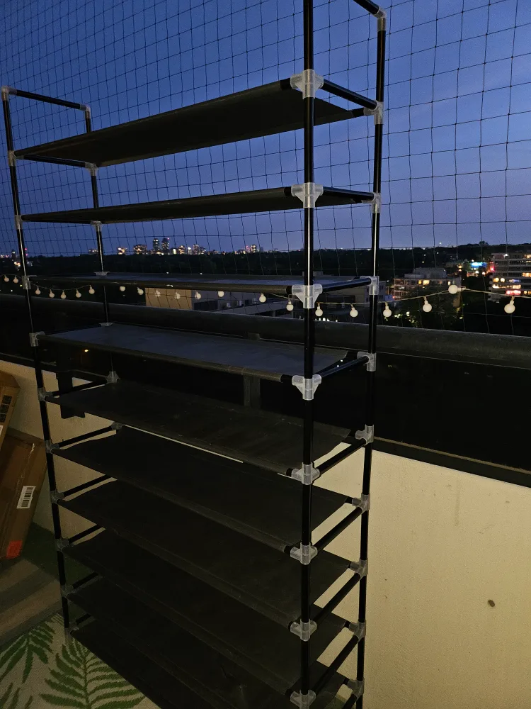 X-Large 10- Tier Shoe Rack, Slim and Space-Saving Design image indicator(10)