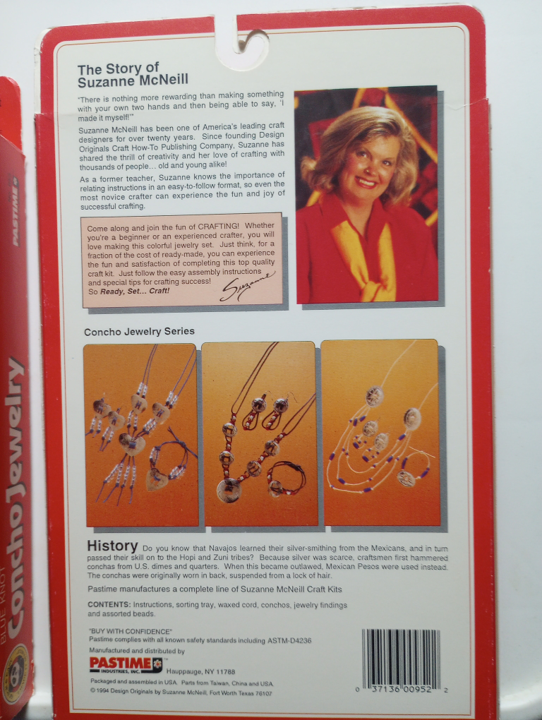 2 Suzanne McNeill Concho Jewelry Craft Kits - photo 4