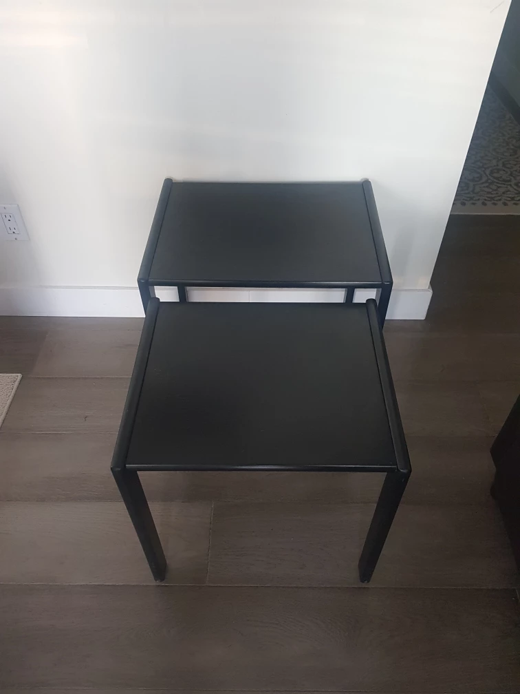 Black nesting tables - photo 3