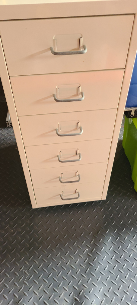Small Metal Filing Cabinet - photo 4