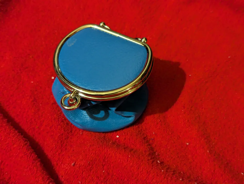 Danier Blue Coin Purse image indicator(2)