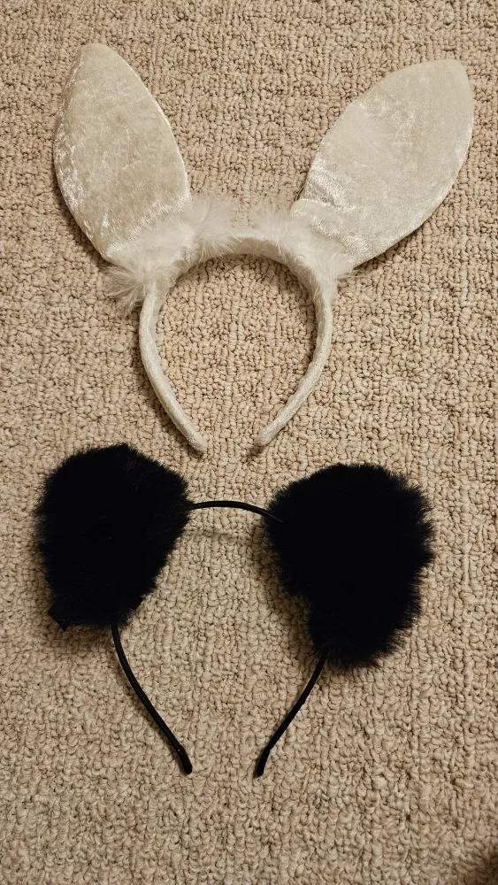 Bunny & Cat Ear Headbands - Costume Accessories image indicator(2)
