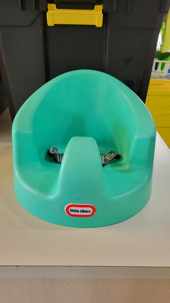 Little Tikes Teal Infant Seat & Fisher-Price Puppy Walker