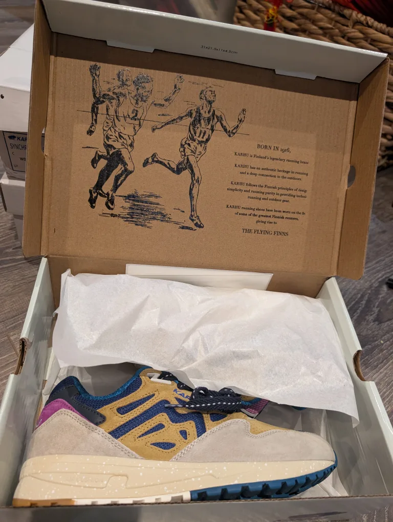 BNIB, Karhu Legacy 96 Silver Sneakers - Women's Size 7.5 image indicator(4)